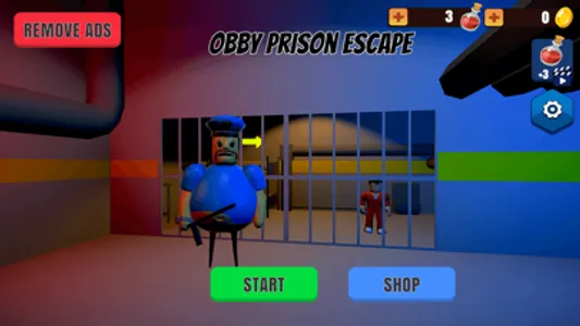 Obby Prison Escape screenshot 0