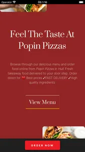 Popin Pizzas Hull screenshot 4