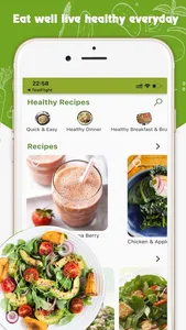 Health Eating Meal Plans screenshot 0