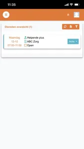 AFZ Klant screenshot 1