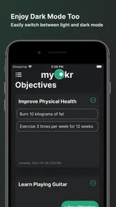 MyOKR screenshot 4