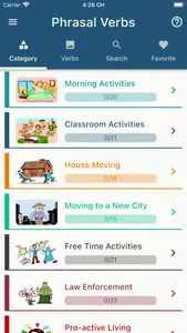 English Phrasal Verbs App screenshot 0