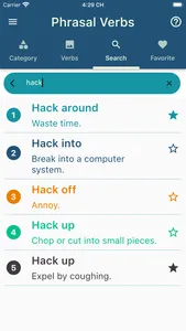 English Phrasal Verbs App screenshot 8