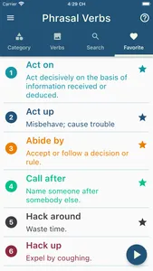 English Phrasal Verbs App screenshot 9