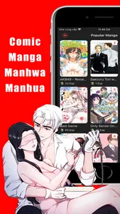 MANGA READER - WEBTOON COMICS screenshot 0