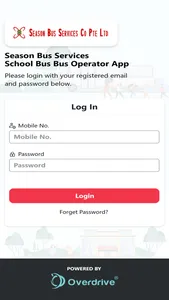 Season Bus Operator App screenshot 0