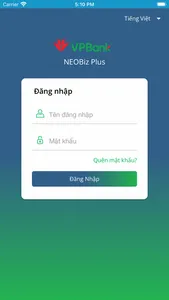 VPBank NEOBiz Plus screenshot 0