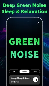 Green Noise Healing Brainwaves screenshot 0