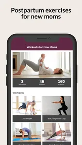 Workouts for New Moms screenshot 0