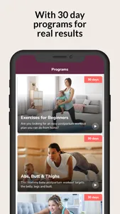 Workouts for New Moms screenshot 1