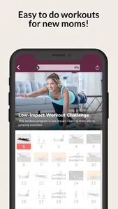 Workouts for New Moms screenshot 2