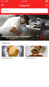 Tam's Burger Yucaipa screenshot 1