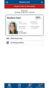 myMCI - University Service App screenshot 3