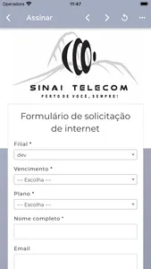 Sinai Telecom screenshot 1