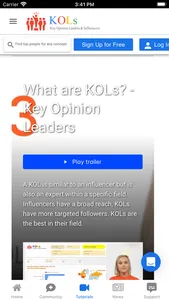 KOLs & Influencers screenshot 3