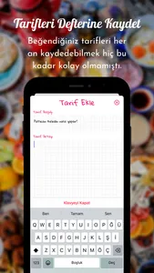 Tarif Defteri | Recipe Book screenshot 2