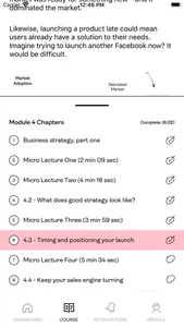 Roadmap MBA screenshot 2