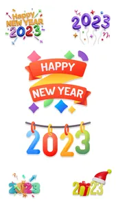 Happy New Year 2023 -WASticker screenshot 0