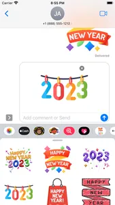 Happy New Year 2023 -WASticker screenshot 1