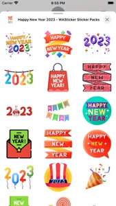 Happy New Year 2023 -WASticker screenshot 2