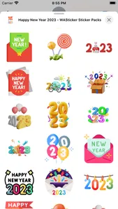 Happy New Year 2023 -WASticker screenshot 3