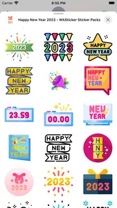 Happy New Year 2023 -WASticker screenshot 7