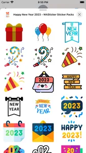 Happy New Year 2023 -WASticker screenshot 9