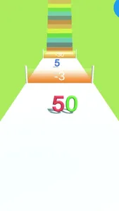 Number Master: Merging race 3D screenshot 0