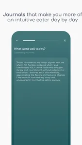 Intuitive Eating Diary - Munch screenshot 7