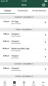 Navé Yoga screenshot 1