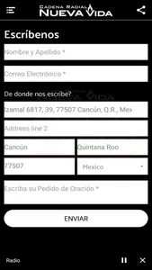 Cadena Radial Nueva Vida screenshot 4