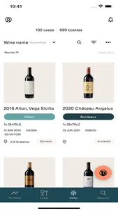 Cult Wines Investment Portal screenshot 2