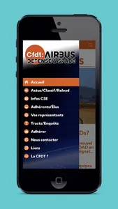 CFDT AIRBUS D&S screenshot 0