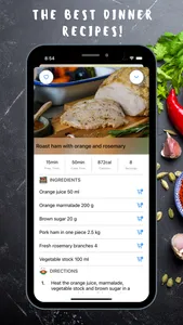 Recipes for dinners screenshot 2
