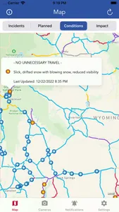 WYDOT Wyoming Road Conditions screenshot 0