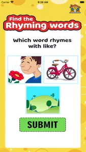 Rhyming word screenshot 2