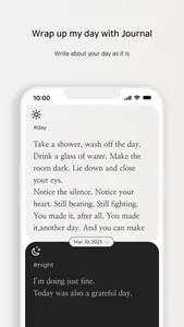 day n night - Journal, Diary screenshot 0