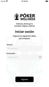 Poker Wellness screenshot 1