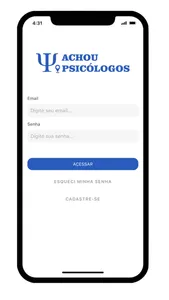 Achou Psicólogos screenshot 0