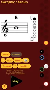 Saxophone Scales screenshot 1