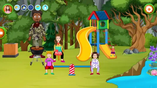 My Wildlife Town Camping Games screenshot 1