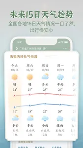 安心天气预报-精准天气预报＆中国风诗画天气 screenshot 3