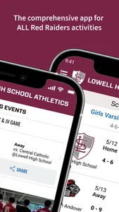 Lowell High School Athletics screenshot 1