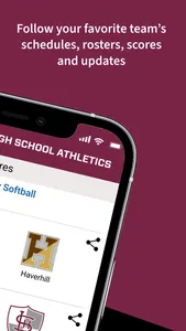 Lowell High School Athletics screenshot 2