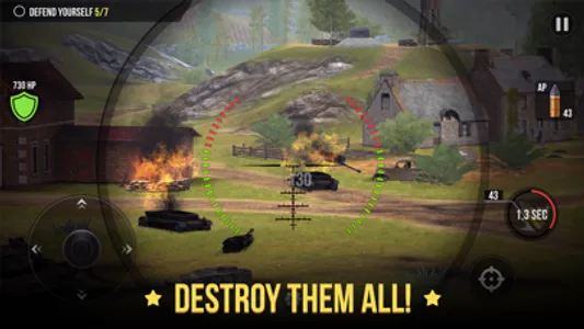 World of Artillery: Tank Fire screenshot 3