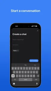 Chatter - Live chats for all screenshot 0