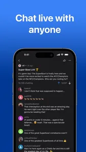 Chatter - Live chats for all screenshot 1