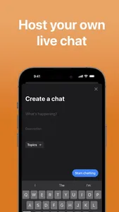 Chatter - Live chats for all screenshot 2