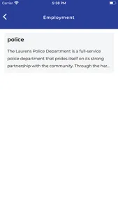 City of Laurens Police Dept,SC screenshot 4