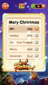 Christmas Word Cookies Play screenshot 0